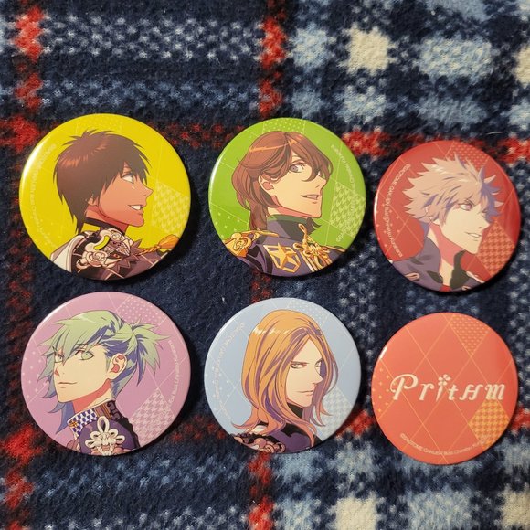 Uta no Prince-sama Prithm Animate 12 Pin Button Set + Display Case Binder - Picture 3 of 8